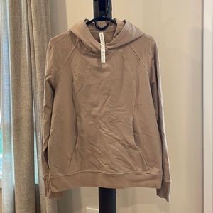 Lululemon Tan Loungeful Hoodie Sweatshirt